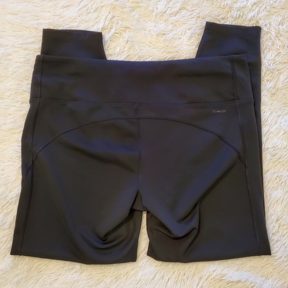 Adidas Womens Climalite Black Leggings XL